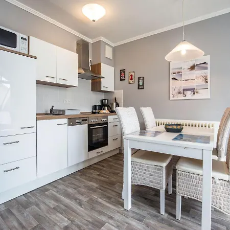 Duenenpark - Komfortplus Ferienwohnung Mit 1 Schlafzimmer Und Balkon Im Dachgeschoss 232 Apartmán *